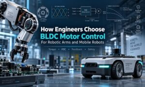 How to choose a BLDC motor for robotic arms and mobile robots