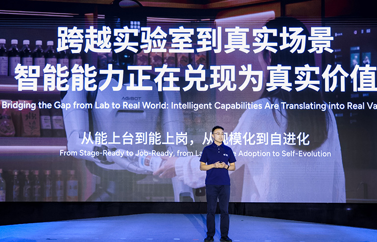 Chuang Wang, Partner, Executive Director, Senior Vice President, and President of the General-Purpose Humanoid Business at AGIBOT, outlines the four capabilities behind scalable robot deployment: product readiness, manufacturing, on-site deployment and ongoing operations.