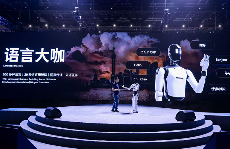 Xiong Yan, Partner, Executive Director, Co-President, President of Central R&D, and President of the Interaction Business at AGIBOT, presents WITA-Omni 1.0 and its planned deployment roadmap for more natural, multimodal human–robot interaction.