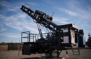 hero image of the firedome autonomous launcher.
