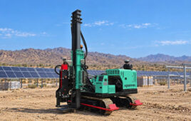 Xpanner R6 pile driving robot.
